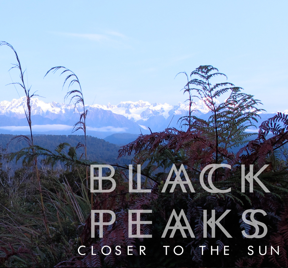 black peaks closer to the sun