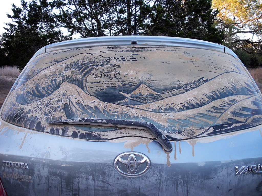 dirty car art